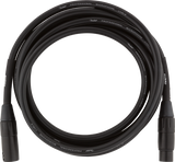 Fender Professional Series Microphone Cable, 10', Black