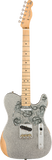 Fender Brad Paisley Road Worn Telecaster, Maple Fingerboard, Silver Sparkle