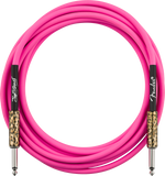 Fender Joe Strummer 13' Instrument Cable, Pink Leopard - Oxbow Audio Lab