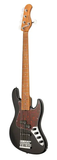 Sadowsky Guitars MetroExpress 21-Fret Hybrid P/J 5-String Bass with Gigbag - Black - Oxbow Audio Lab