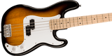 Squier Sonic Precision Bass, Maple Fingerboard, White Pickguard, 2-Color Sunburst