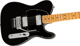 Fender American Ultra Luxe Telecaster Floyd Rose HH, Maple Fingerboard, Mystic Black