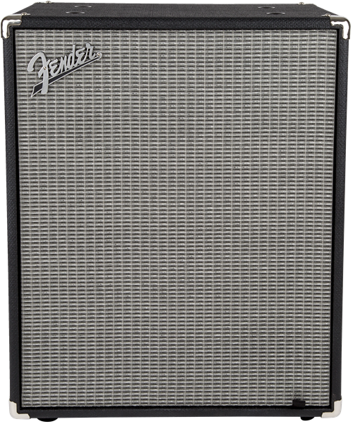 Fender Rumble 210 Cabinet, Black/Silver