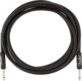 Fender Professional Series Instrument Cable, Straight/Straight, 10', Black