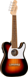 Fender Fullerton Tele Uke, Walnut Fingerboard, White Pickguard, 2-Color Sunburst