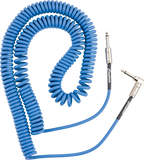 Fender Contour 30' Coiled Cable, Lake Placid Blue - Oxbow Audio Lab