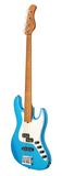 Sadowsky Guitars MetroExpress 21-Fret Hybrid P/J 4-String Bass with Gigbag - Ocean Blue Metallic