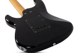 Schecter MV-6 Solidbody Electric Guitar, Gloss Black