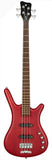 Warwick RockBass Corvette Basic 4 with Gig Bag - Burgundy Red Transparent Satin