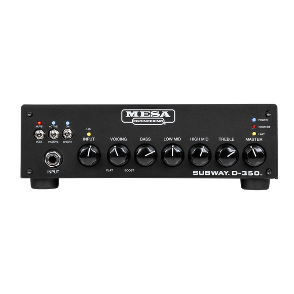 Mesa Boogie Subway D-350 Ultra-Compact Bass Amplifier Head