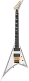 Jackson  MJ Series Rhoads RR24MG, Ebony Fingerboard, White with Black Pinstripes