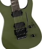 Jackson American Series Soloist SL2MG, Ebony Fingerboard, Matte Army Drab
