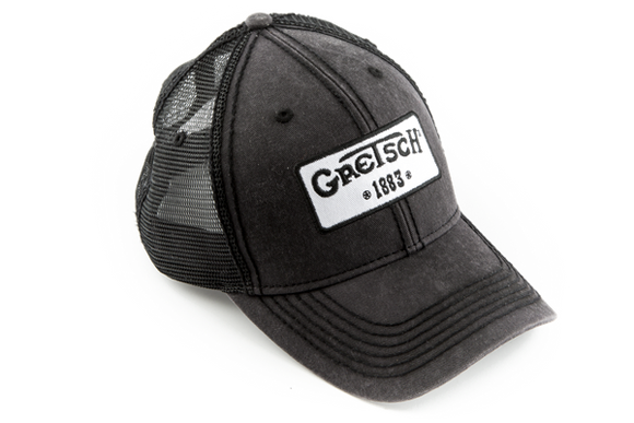 Gretsch Trucker Hat 1883 Logo, Black