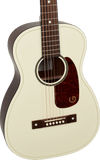 Gretsch Jim Dandy Parlor LTD, Walnut Fingerboard, Tortoise Pickguard, Vintage White - Oxbow Audio Lab