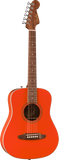Fender California Standard Redondo Mini with Bag, Spruce Top, Fiesta Red