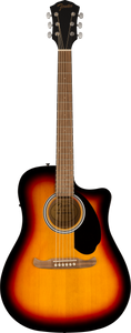 Fender FA-125CE Dreadnought, Walnut Fingerboard, Sunburst