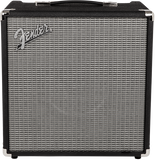 Fender Rumble 40 V3 Bass Amplifier Combo, Black/Silver