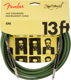 Fender Joe Strummer Pro 13' Instrument Cable, Drab Green - Oxbow Audio Lab