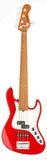 Sadowsky Guitars MetroExpress 21-Fret Hybrid P/J 5-String Bass with Gigbag - Candy Apple Red Metallic - Oxbow Audio Lab
