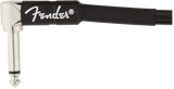 Fender Professional Series Instrument Cables, Angle/Angle, 3', Black
