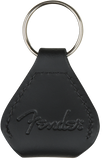 Fender Fender Leather Pick Holder Keychain, Black