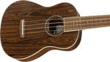 Fender Zuma Exotic Concert Ukulele, Walnut Fingerboard, Bocote