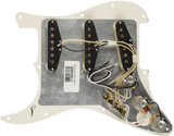 Fender Pre-Wired Strat Pickguard, Original '57/'62 SSS, Parchment 11 Hole PG
