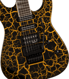 Jackson X Series Soloist SL3X DX, Laurel Fingerboard, Yellow Crackle