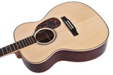 Larrivee OM-44R Acoustic Guitar, Stage Pro Element, Natural