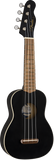 Fender Venice Soprano Uke, Walnut Fingerboard, Black
