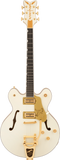 Gretsch Falcon Center Block LTD with String-Thru Bigsby and Gold Hardware, Ebony Fingerboard, Vintage White