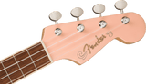 Fender Fullerton Jazzmaster Uke, Walnut Fingerboard, Tortoiseshell Pickguard, Shell Pink