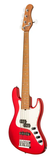 Sadowsky Guitars MetroExpress 21-Fret Hybrid P/J 5-String Bass with Gigbag - Candy Apple Red Metallic - Oxbow Audio Lab