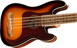 Fender Fullerton Precision Bass Uke, Walnut Fingerboard, Tortoiseshell Pickguard, 3-Color Sunburst