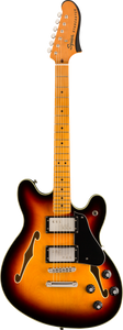 Squier Classic Vibe Starcaster, Maple Fingerbaord, 3-Color Sunburst