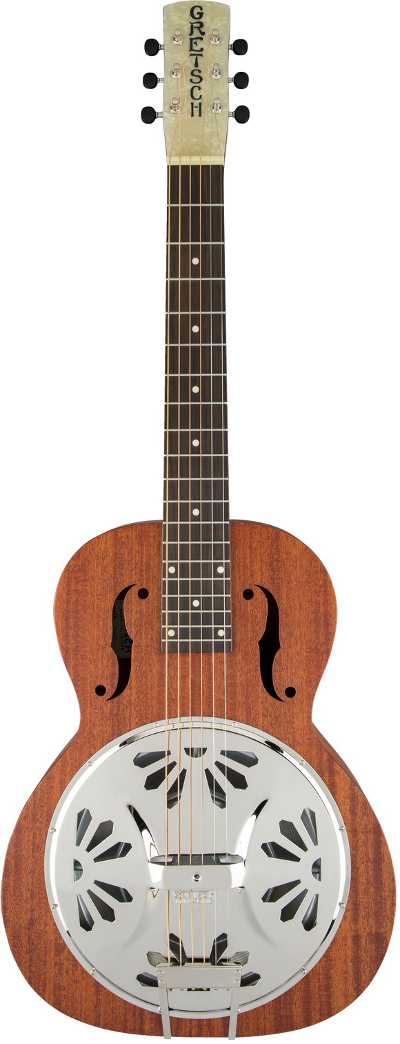 Gretsch G9210 Boxcar Square-Neck, Mahogany Body Resonator Guitar, Natural