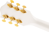 Gretsch G5422TG Electromatic Classic Hollow Body Double-Cut with Bigsby and Gold Hardware, Laurel Fingerboard, Snowcrest White