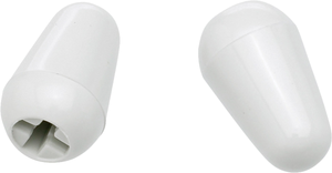 Fender Stratocaster Switch Tips, White (Qty: 2)