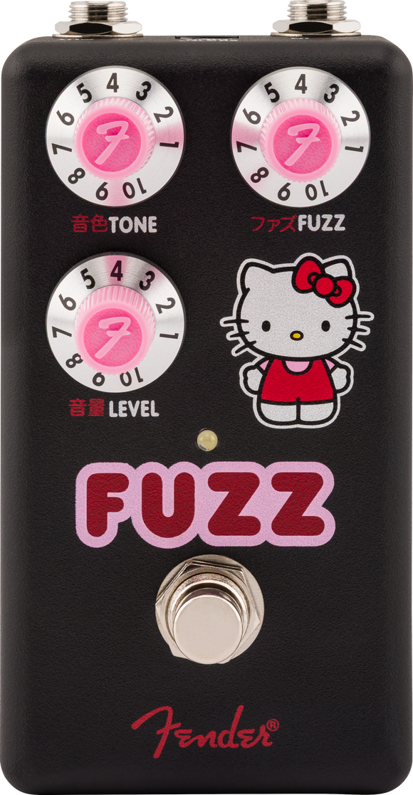 Fender x Hello Kitty Black Fuzz Pedal – Oxbow Audio Lab