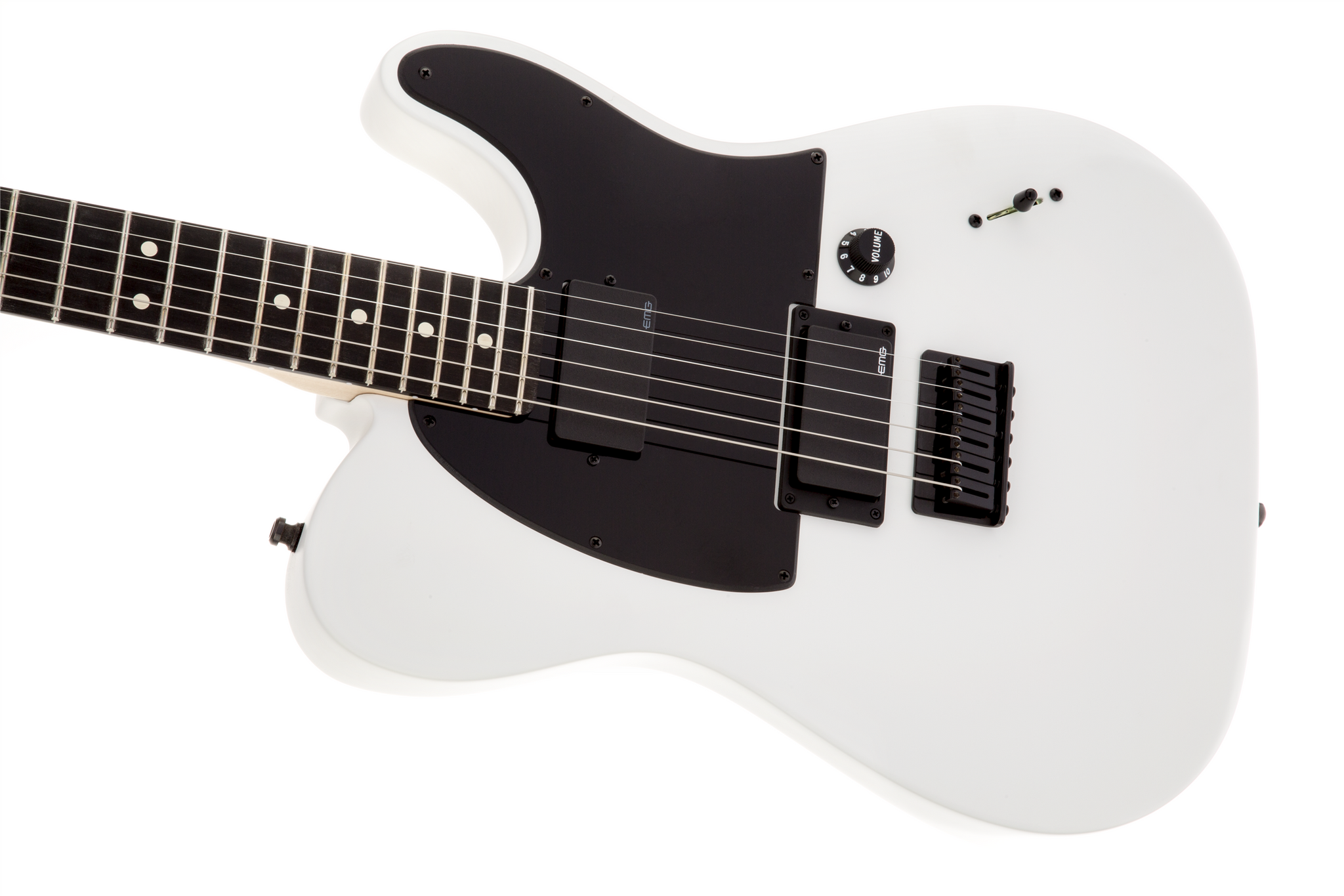 Fender Jim Root Telecaster, Ebony Fingerboard, Flat White – Oxbow