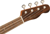 Fender Zuma Exotic Concert Ukulele, Walnut Fingerboard, Bocote