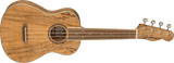 Fender Zuma Exotic Concert Ukulele, Walnut Fingerboard, Spalted Maple
