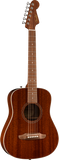 Fender California Standard Redondo Mini with Bag, Spruce Top, Natural Sapele