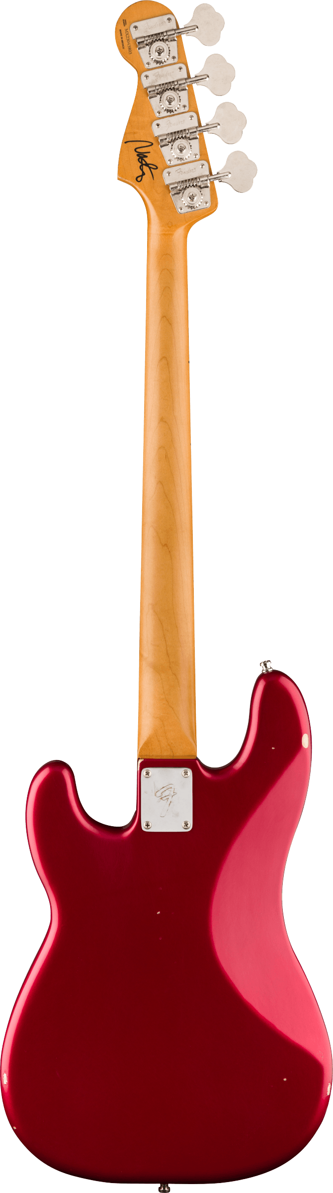 Fender Nate Mendel P Bass, Rosewood Fingerboard, Candy Apple Red