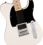 Squier Squier Sonic Esquire H, Maple Fingerboard, Black Pickguard, Arctic White