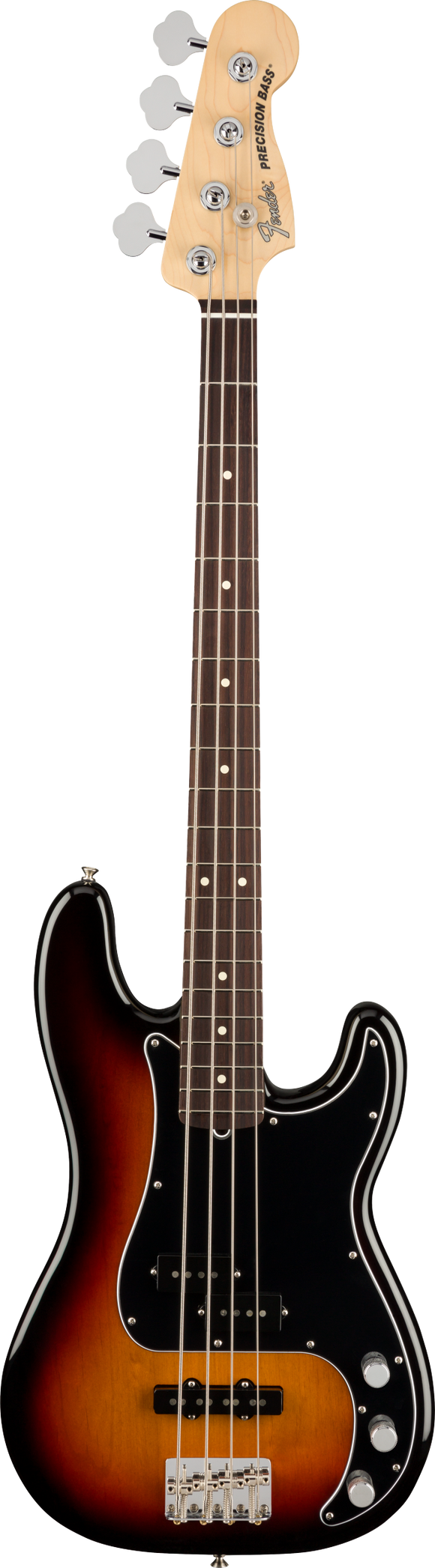 Fender American Performer Precision Bass, Maple Fingerboard, 3-Color Sunburst