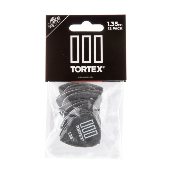 Dunlop Tortex T III Guitar Pick Player Pack (12 Pack) - 1.35mm – Oxbow ...
