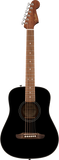 Fender California Standard Redondo Mini with Bag, Spruce Top, Black