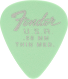 Fender  Dura-Tone 351 Shape, .58, Surf Green, 12-Pack