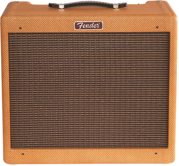 Fender Blues Junior Guitar Amplifier, Lacquered Tweed